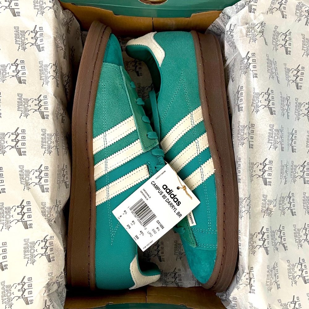 2022 Darryl Brown x Campus 80 'Active Green Gum' M9